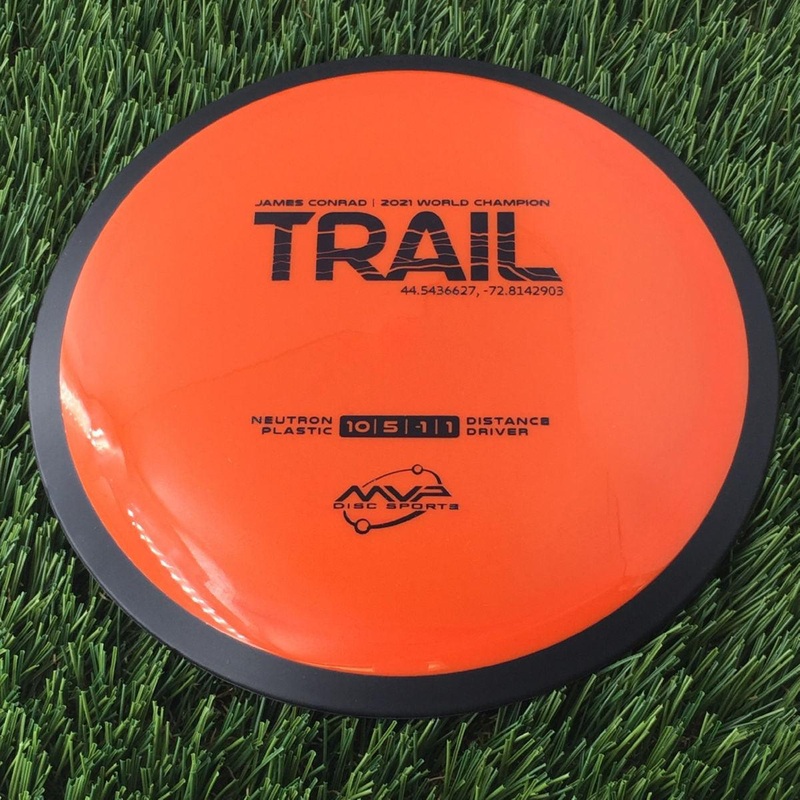 MVP Neutron Trail with James Conrad | 2021 World Champion | 37.7155474,-119.676854 Stamp – 173g Orange