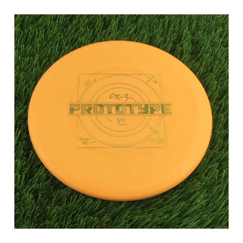 Prodigy 300 PX-3 with Prototype Stamp – 173g Light Orange