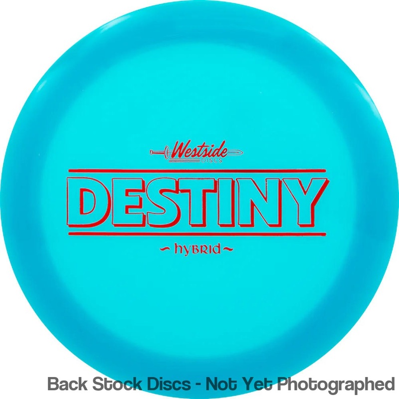 Westside Hybrid Destiny Distance Driver (Stock Stamp) [Back Stock Inventory – Disc and Stamp Color WILL VARY]