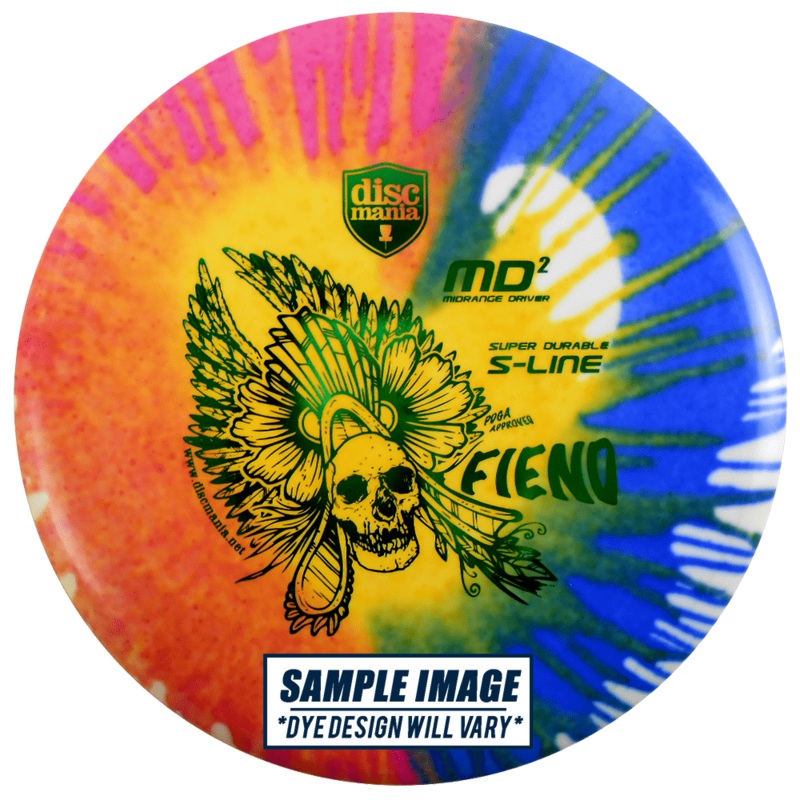 Discmania Tie-Dye S-Line MD2 Midrange Golf Disc