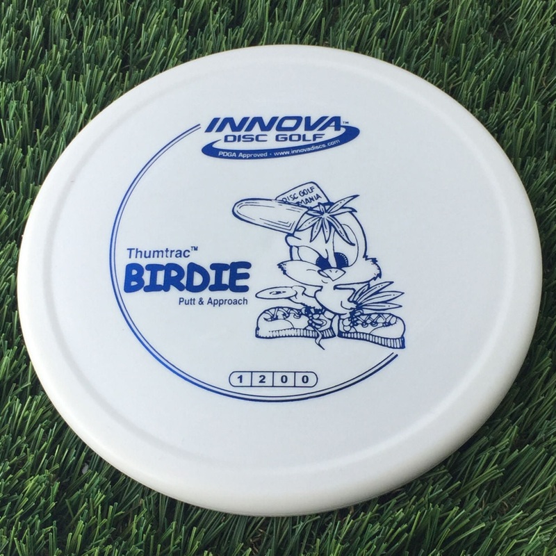 Innova DX Birdie with Burst Logo Stock Character Stamp – 150g – Solid White