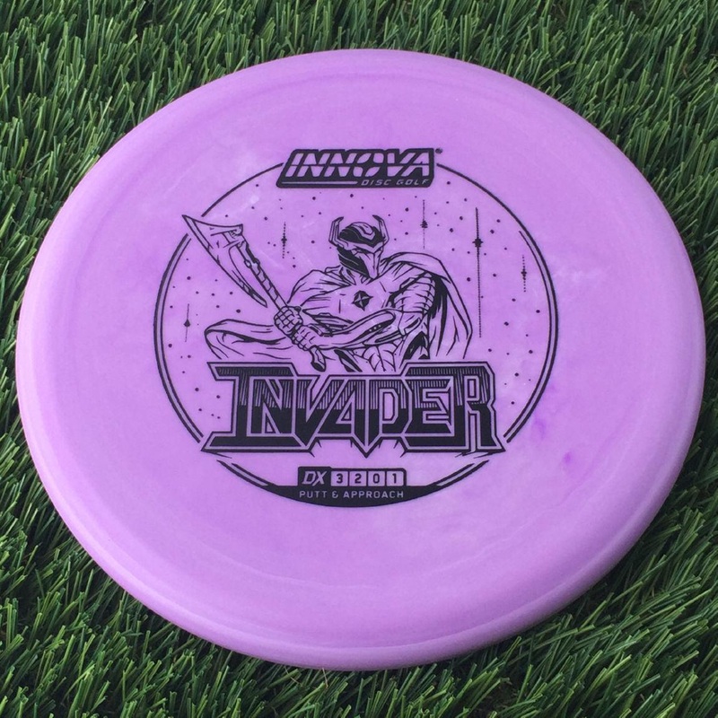 Innova DX Invader with Burst Logo Stock Stamp – 170g Purple