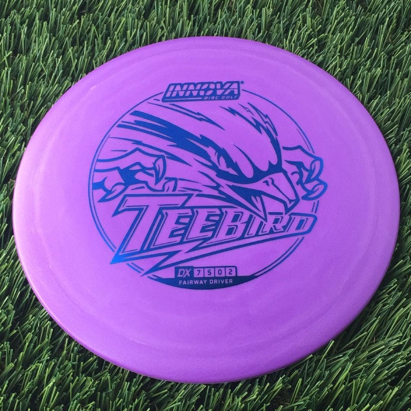 Innova DX Teebird with Burst Logo Stock Character Stamp – 169g Purple