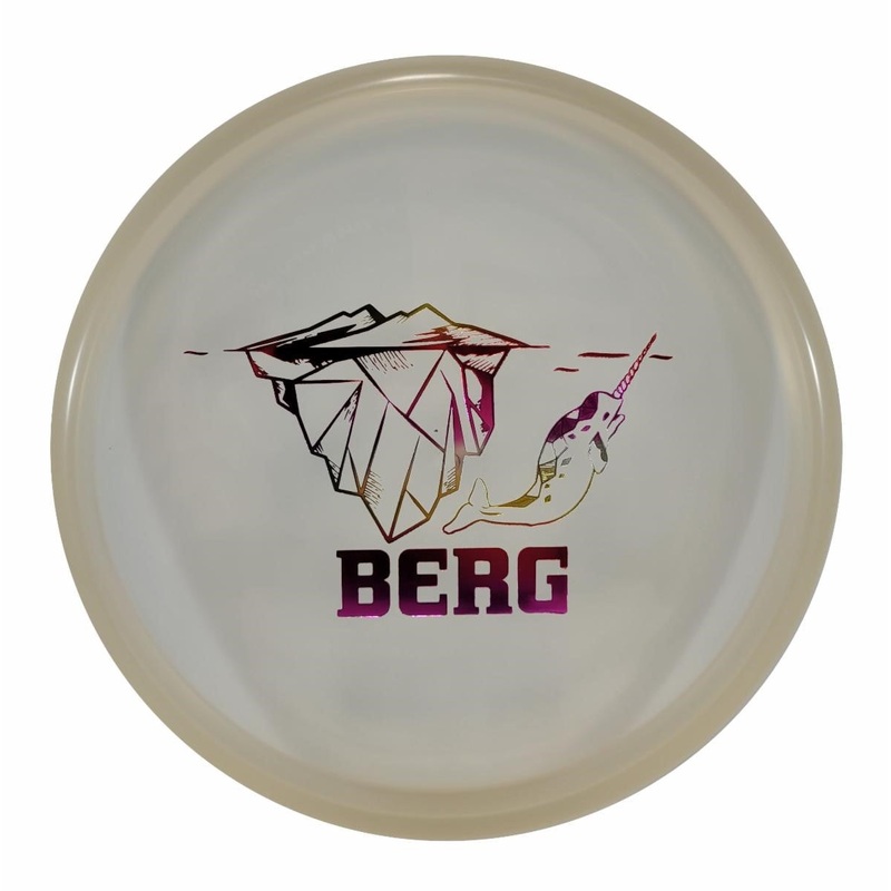 Kastaplast Limited Edition Narwhal Stamp K1 Soft Berg Putter Golf Disc
