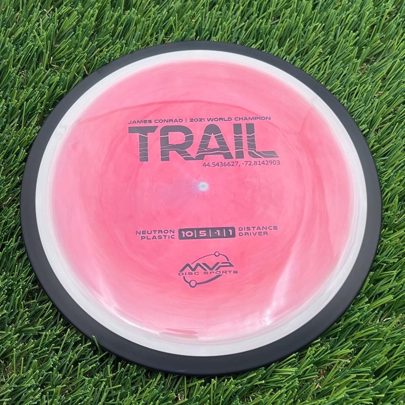 MVP Neutron Trail with James Conrad | 2021 World Champion | 37.7155474,-119.676854 Stamp – 169.81g – Greyish Pink