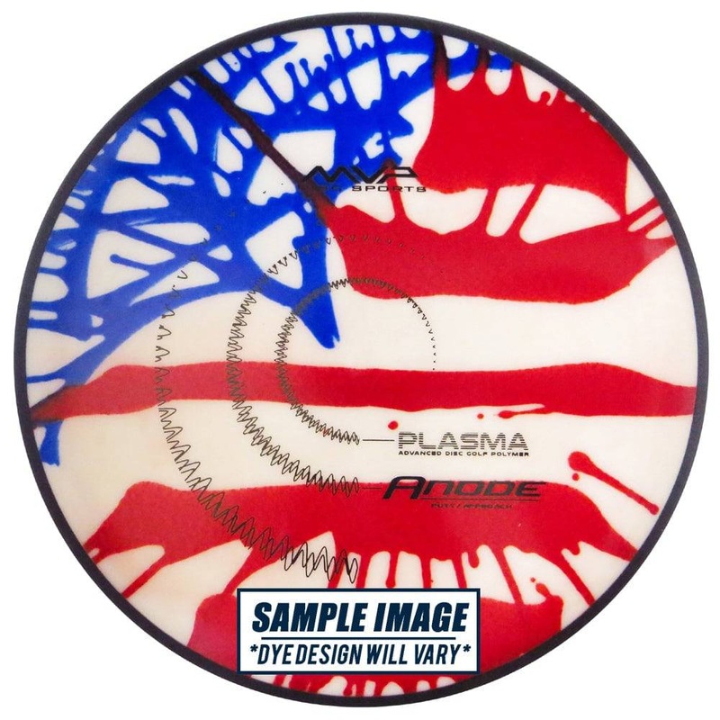 MVP Tie-Dye Plasma Anode Putter Golf Disc