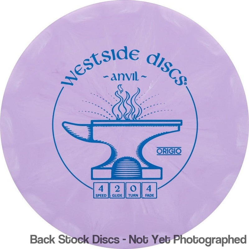 Westside Origio Burst Anvil Midrange (Stock Stamp) [Back Stock Inventory – Disc and Stamp Color WILL VARY]