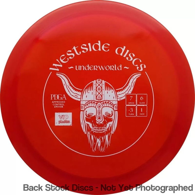 Westside VIP Underworld Fairway Driver (Stock Stamp) [Back Stock Inventory – Disc and Stamp Color WILL VARY]
