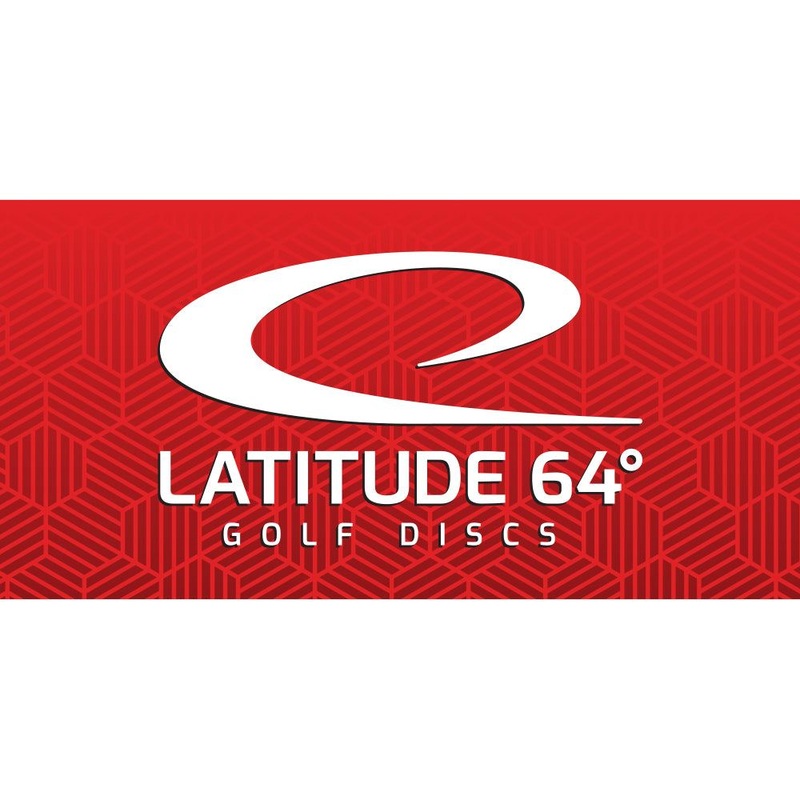 Latitude Honeycomb Swoosh – Fabric Disc Golf Banner – 4′ x 2′