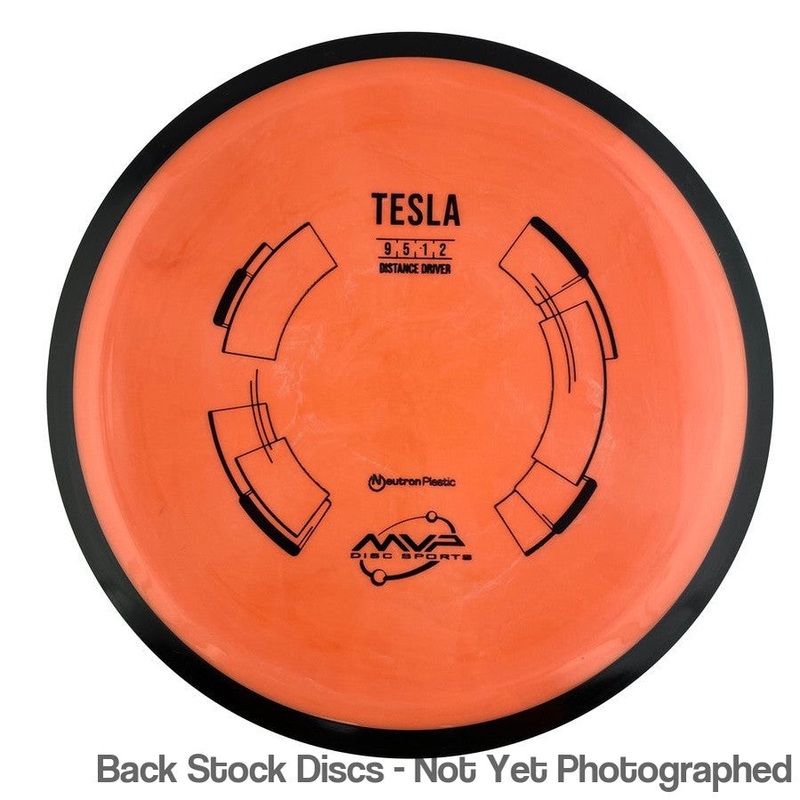 MVP Neutron Tesla Distance Driver (Stock Stamp) [Back Stock Inventory – Disc and Stamp Color WILL VARY]