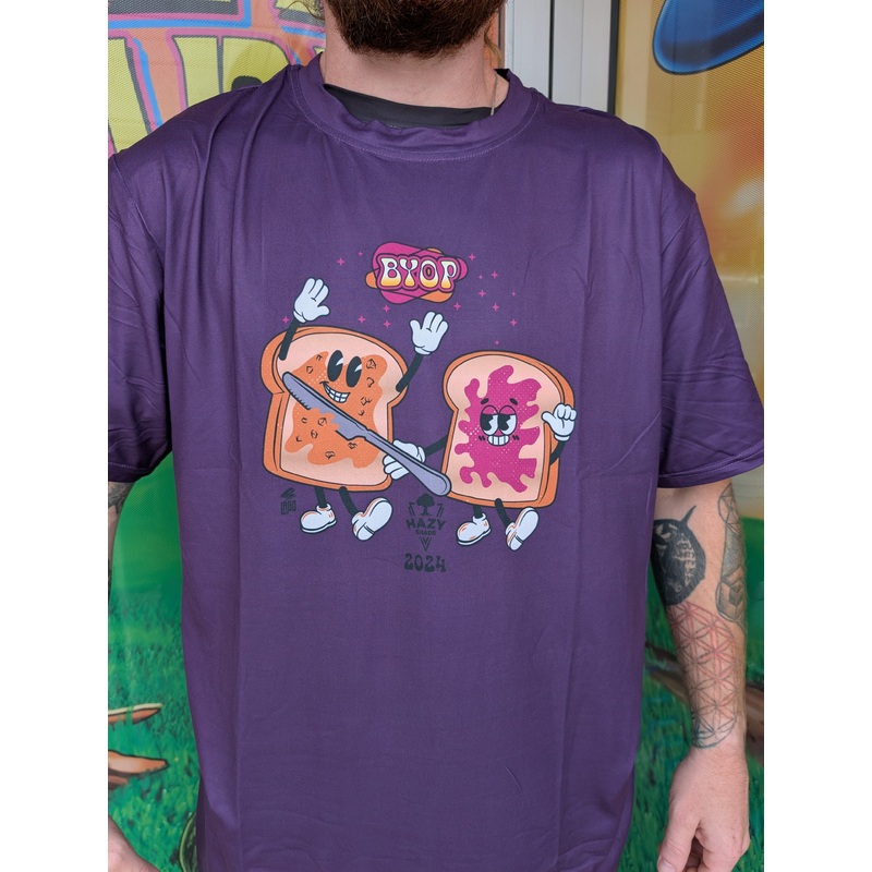 BYOP 2024 Peanut Butter and Jelly Dri Fit Shirt