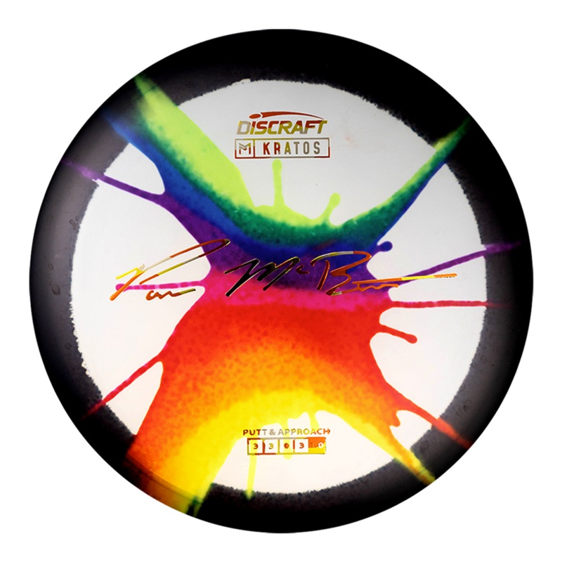 Discraft Paul McBeth Signature Fly Dye Elite Z Kratos Putter Golf Disc