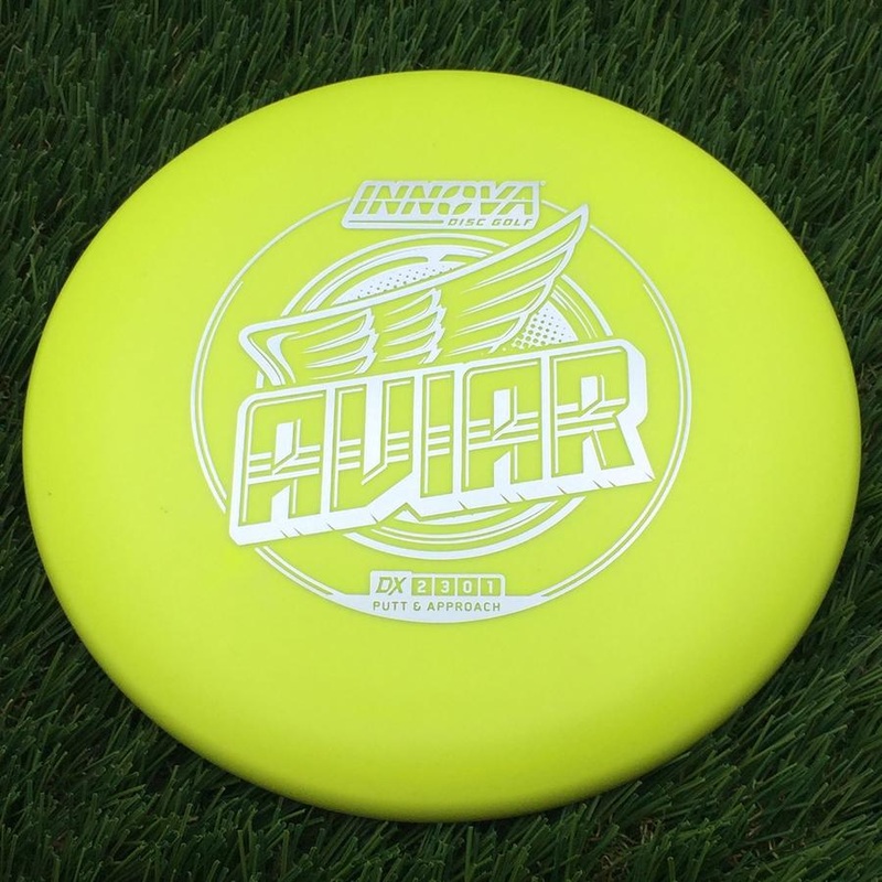Innova DX Aviar Putter with Burst Logo Stock Stamp – 175g – Yellow