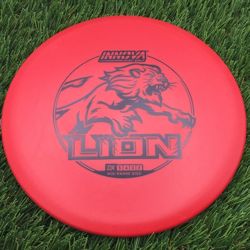 Innova DX Lion with Burst Logo Stock Stamp – 158g – Red