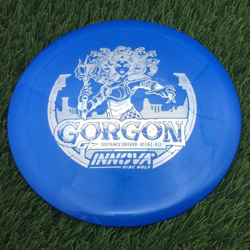 Innova Gstar Gorgon with Burst Logo Stock Stamp – 175g – Solid Blue