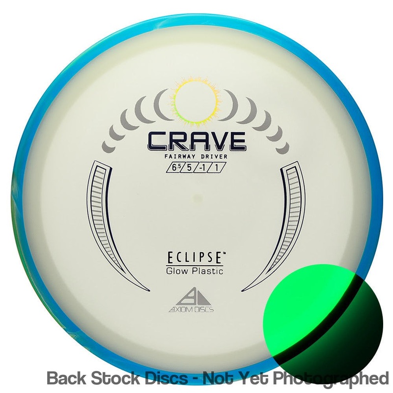 Axiom Eclipse Glow 2.0 Crave Fairway Driver (Stock Stamp) [Back Stock Inventory – Disc and Stamp Color WILL VARY]