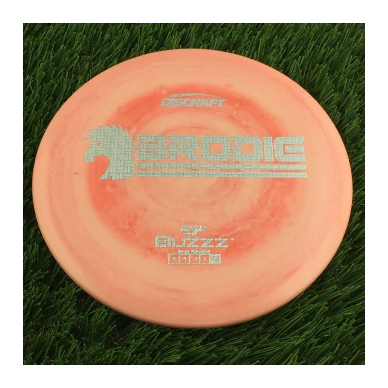Discraft ESP Buzzz with Brodie Smith Stamp – 180g – Solid Orange
