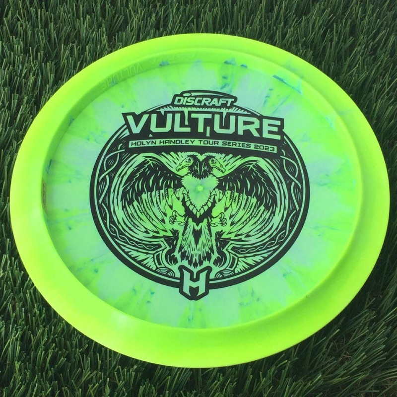 Discraft ESP Swirl Vulture with Holyn Handley Tour Series 2023 Stamp – 176g Green