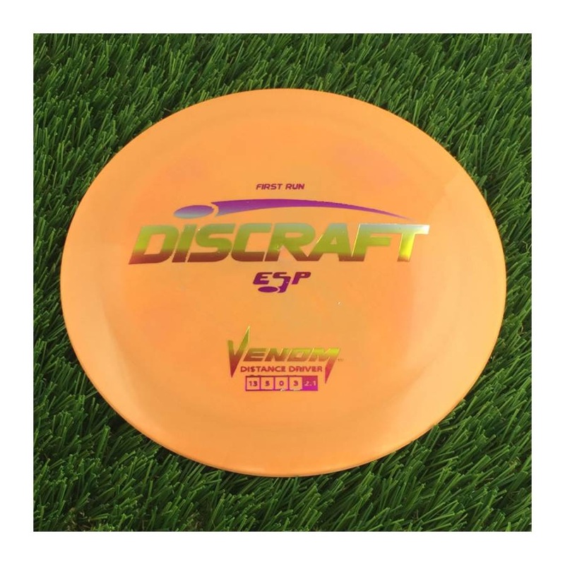 Discraft ESP Venom with First Run Stamp – 174g – Solid Orange