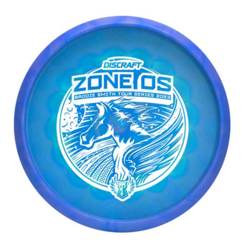 Discraft Swirly ESP Zone OS 2023 Brodie Smith Tour Series