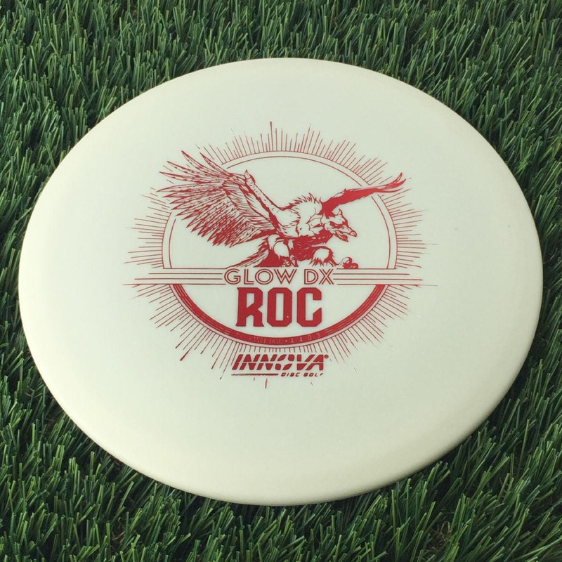 Innova DX Glow Roc with Burst Logo Stock Stamp – 169g Glow
