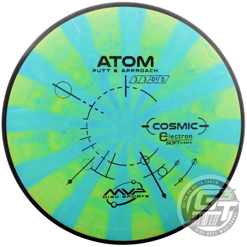 MVP Cosmic Electron Soft Atom Putter Golf Disc