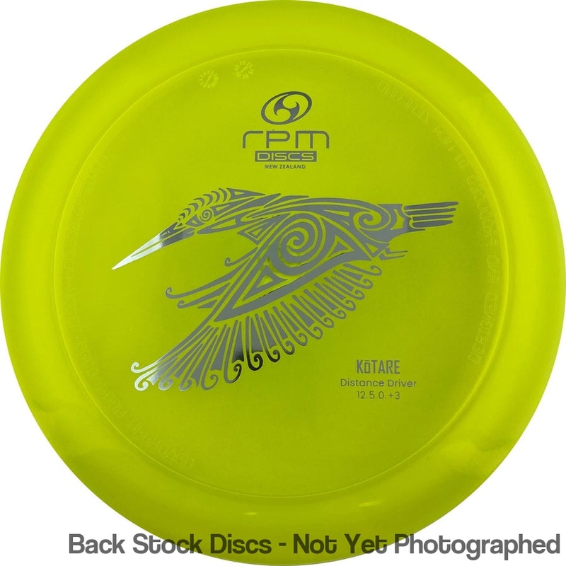 RPM Discs Cosmic Kotare Distance Driver (Stock Stamp) [Back Stock Inventory – Disc and Stamp Color WILL VARY]