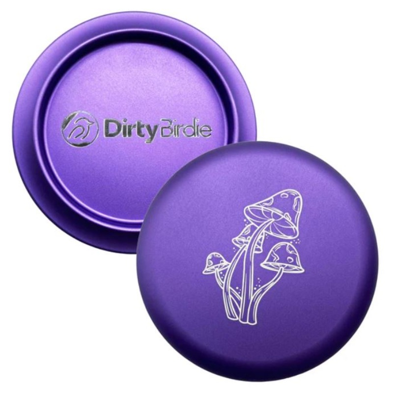 Dirty Birdie Aluminum Mini Marker – Purple Mushrooms