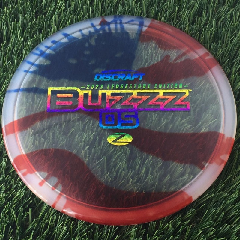 Discraft Elite Z Fly-Dyed BuzzzOS with 2023 Ledgestone Edition – Wave 2 Stamp – 180g – Translucent Dyed