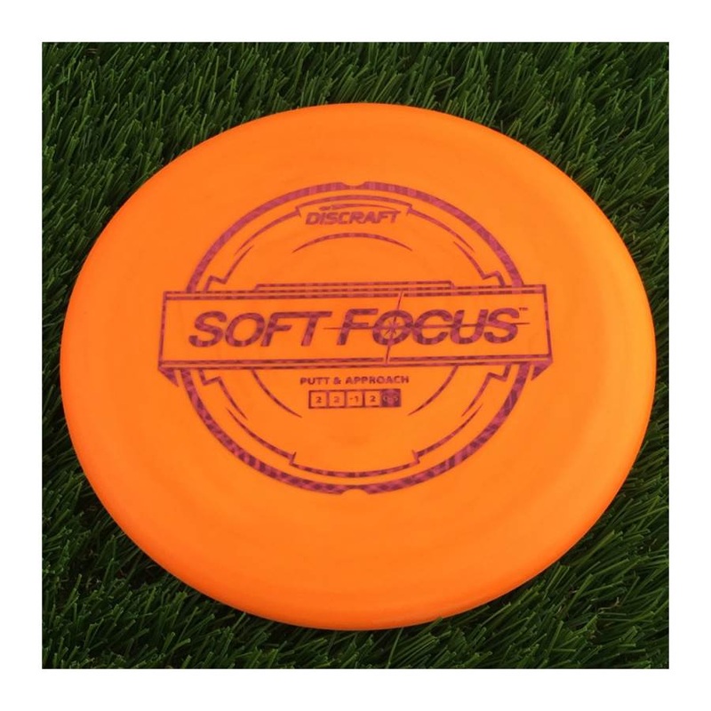 Discraft Putter Line Soft Focus – 173g – Solid Orange