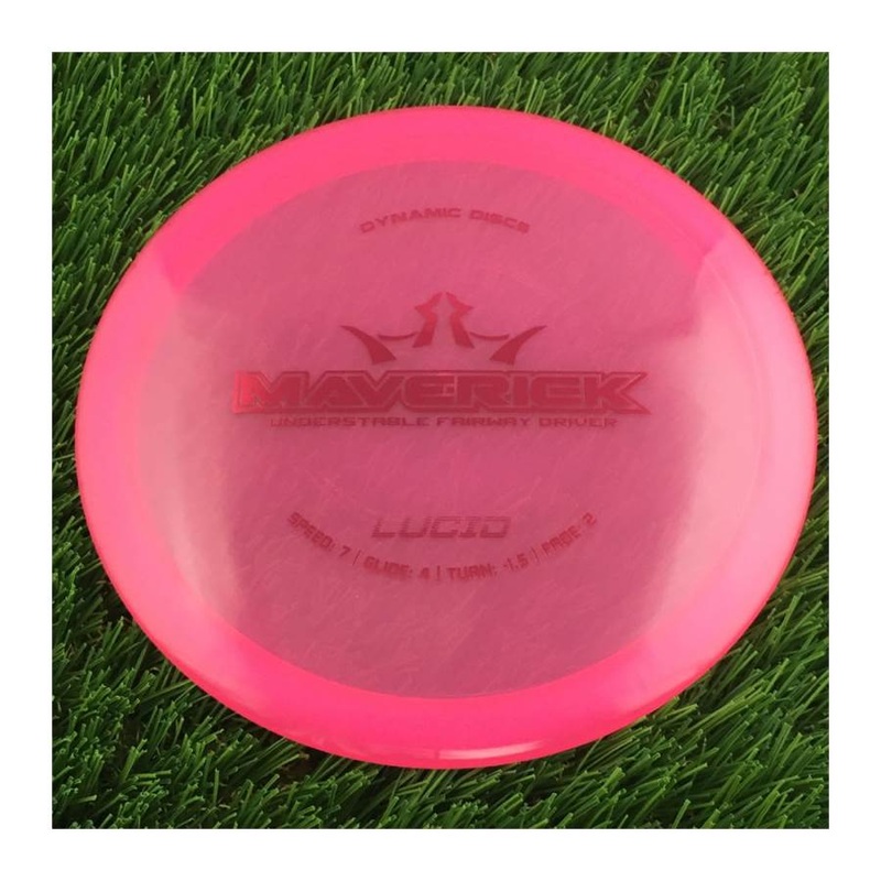 Dynamic Discs Lucid Maverick – 173g – Translucent Pink