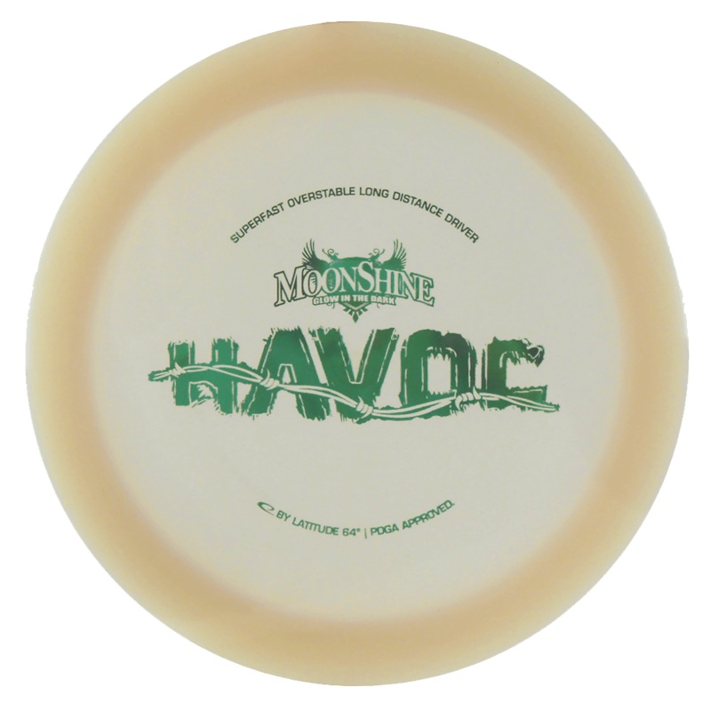 Latitude 64 Moonshine Glow Opto Havoc Distance Driver Golf Disc