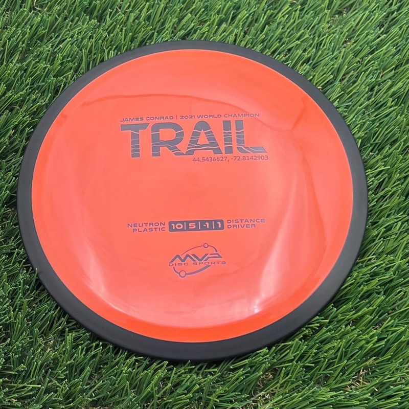 MVP Neutron Trail with James Conrad | 2021 World Champion | 37.7155474,-119.676854 Stamp – 169.22g – Orange
