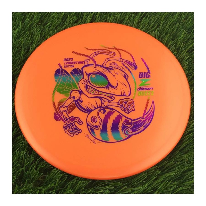 Discraft Big Z Collection Buzzz with 2023 Ledgestone Edition – Wave 3 Stamp – 177g – Solid Orange