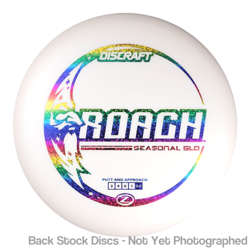 Discraft Seasonal Glo Elite Z Roach Putter (Stock Stamp) [Back Stock Inventory – Disc and Stamp Color WILL VARY]