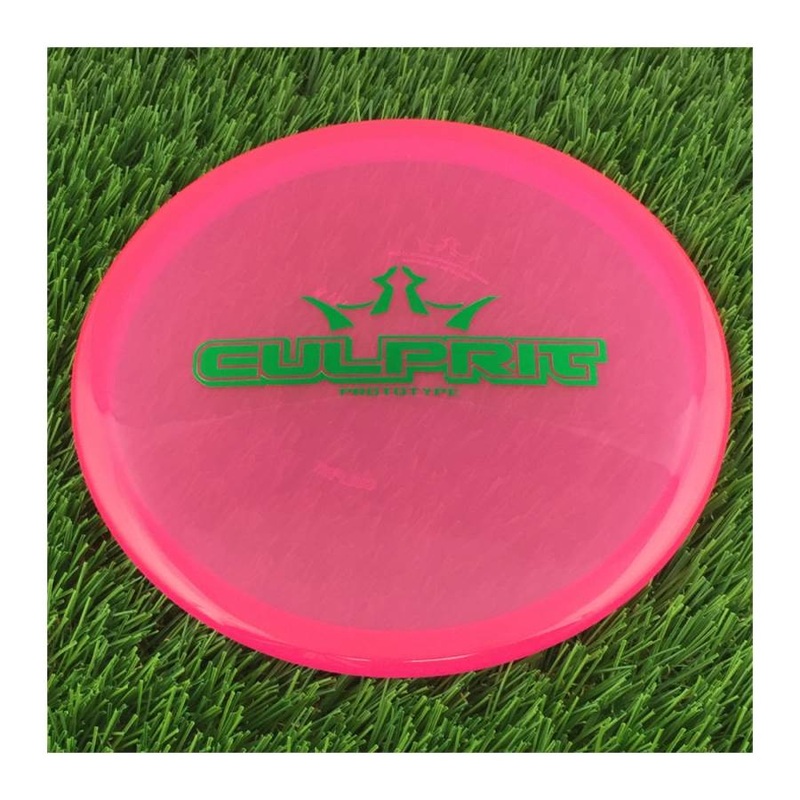 Dynamic Discs Lucid Ice Culprit with Prototype Stamp – 174g – Translucent Pink