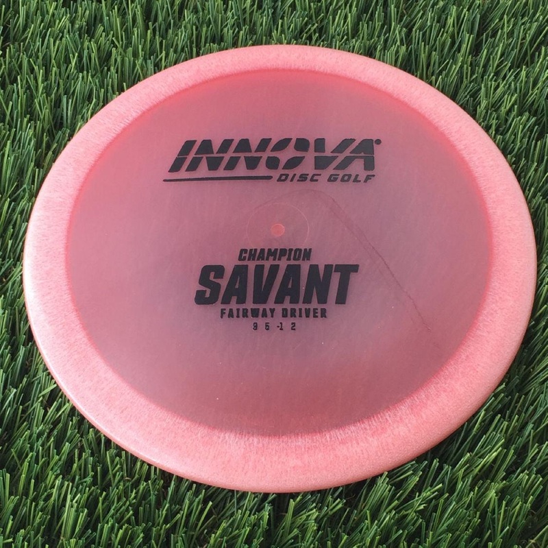 Innova Champion Savant with Burst Logo Stock Stamp – 149g – Translucent Pink