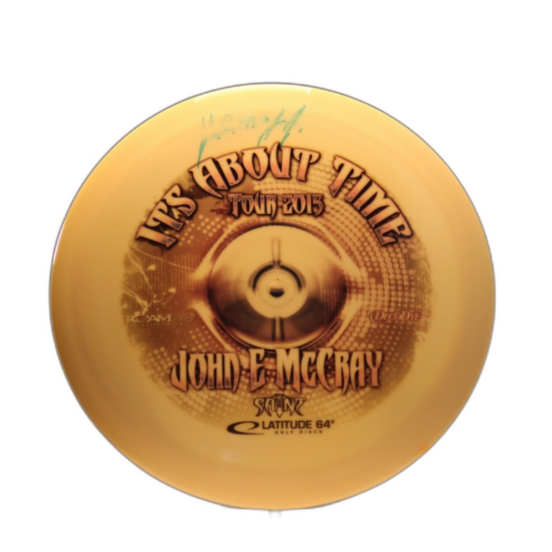 Latitude 64 JohnE McCray Signed DyeMax Saint Pro Fairway Driver