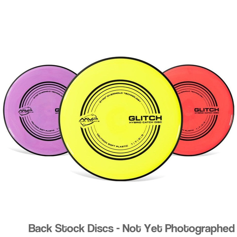 MVP Neutron Soft Glitch Catch (Stock Stamp) [Back Stock Inventory – Disc and Stamp Color WILL VARY]