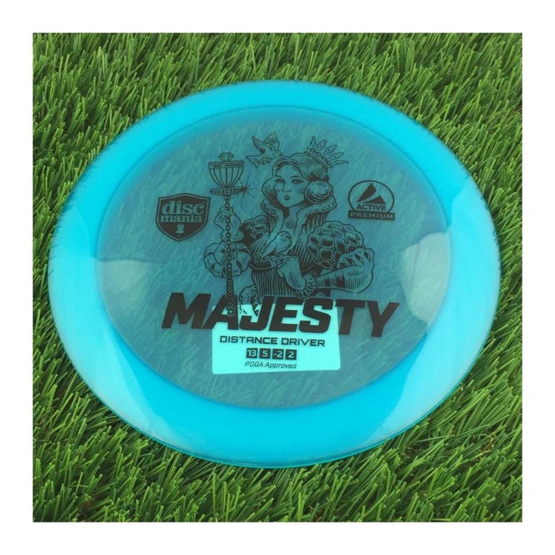 Discmania Active Premium Majesty – 170g – Translucent Blue