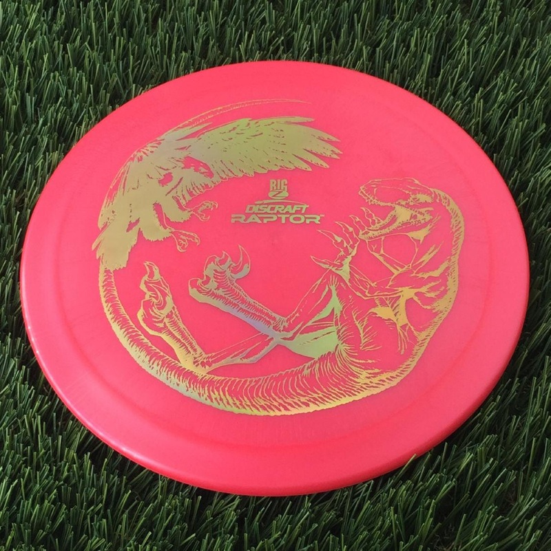 Discraft Big Z Collection Raptor with New Stock Font for 2024 Stamp – 174g Pink