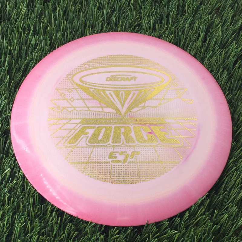 Discraft ESP Force with 2023 Ledgestone Edition – Wave 2 Stamp – 166g Pink