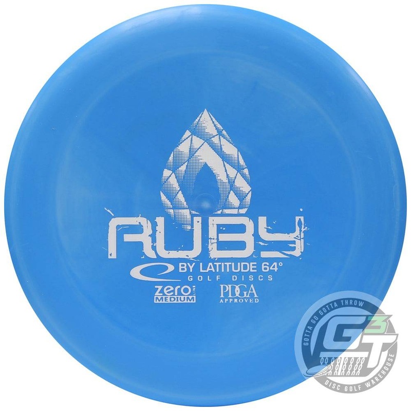 Latitude 64 Zero Line Medium Ruby Putter Golf Disc