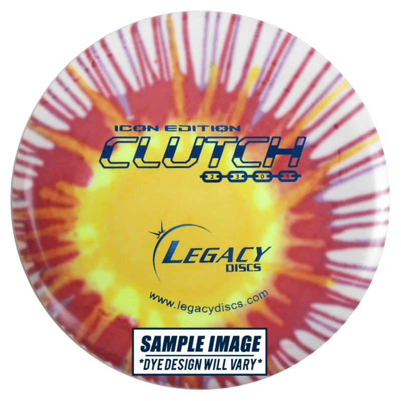 Legacy Tie-Dye Icon Edition Clutch Putter Golf Disc