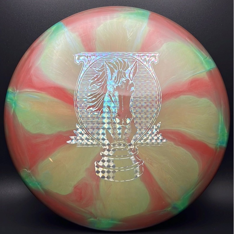 Sublime Swirl Mustang – “Portrait of a Knight” – UV Foil Bottom Stamp