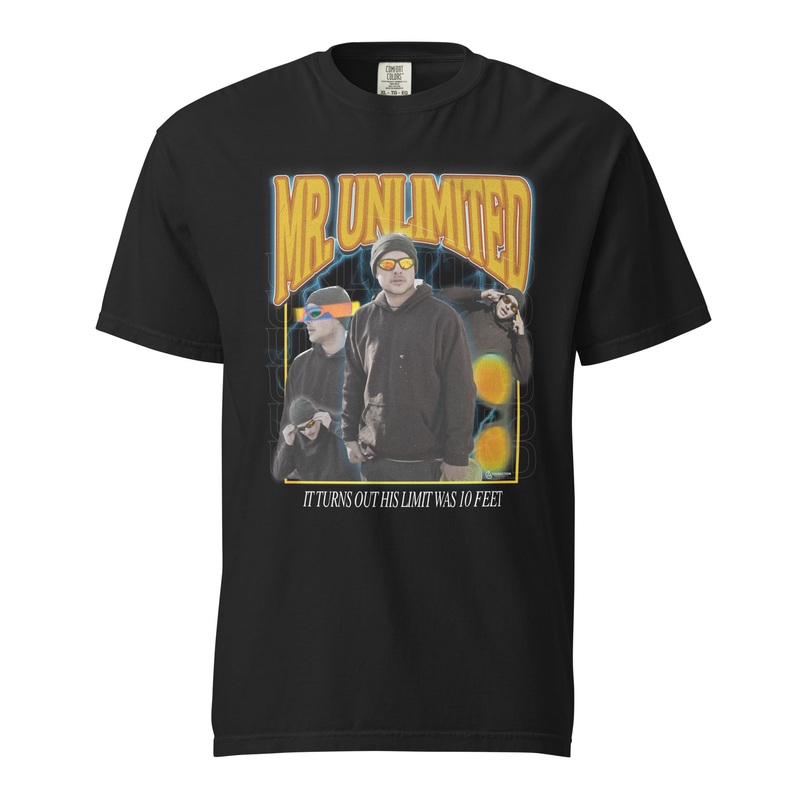 Trevor ‘Mr. Unlimited’ garment-dyed heavyweight t-shirt