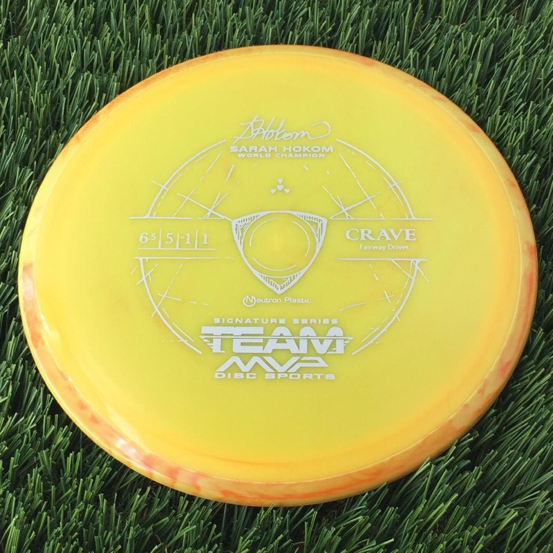 Axiom Neutron Crave with Sarah Hokom World Champion Signature Series Team MVP Stamp – 173g Light Orange