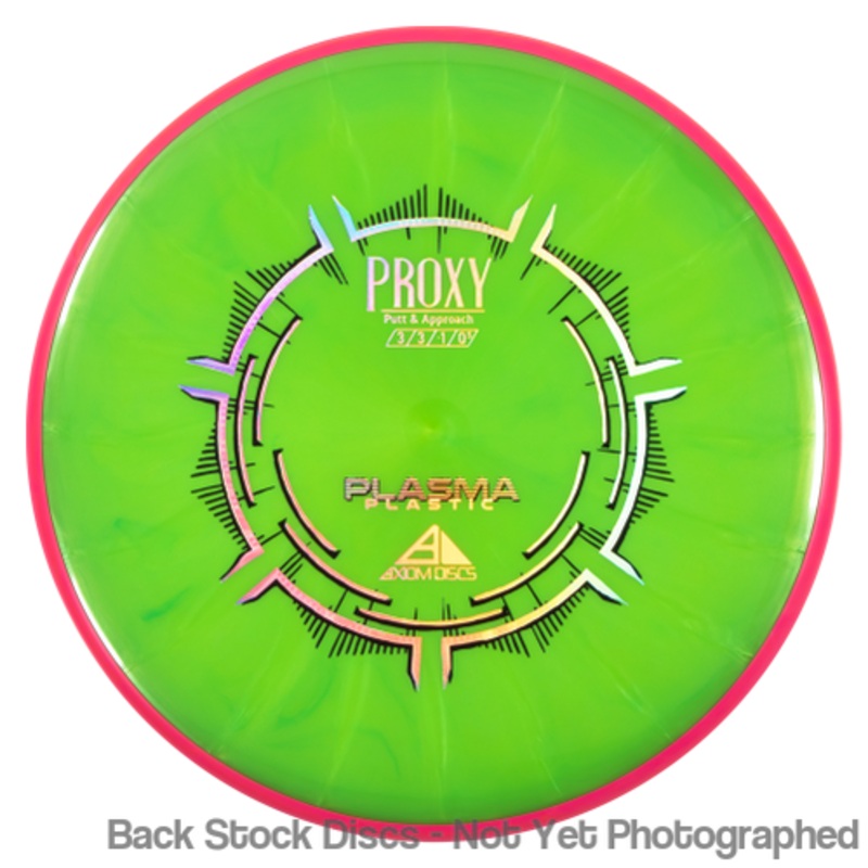 Axiom Plasma Proxy Putter (Stock Stamp) [Back Stock Inventory – Disc and Stamp Color WILL VARY]
