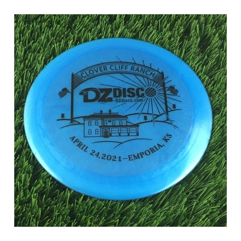 Discraft Force | Elite Z with Clover Cliff Ranch DZDiscO Emporia, KS Stamp | Distance Driver