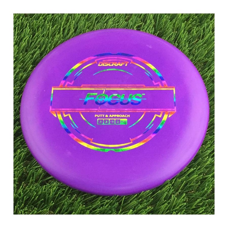 Discraft Putter Line Focus – 171g – Solid Purple